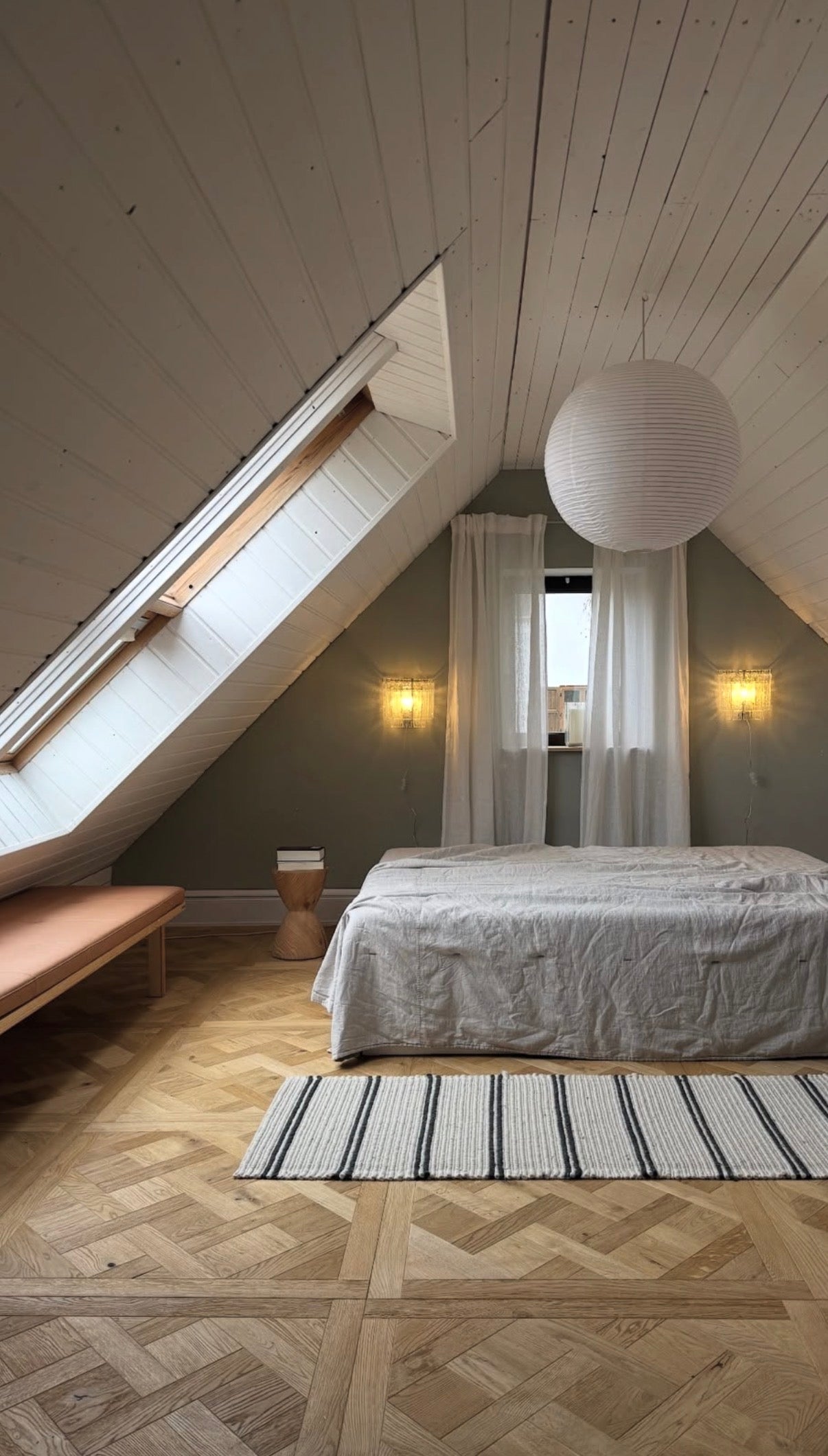 Versailles parquet wooden flooring with classic geometric pattern
