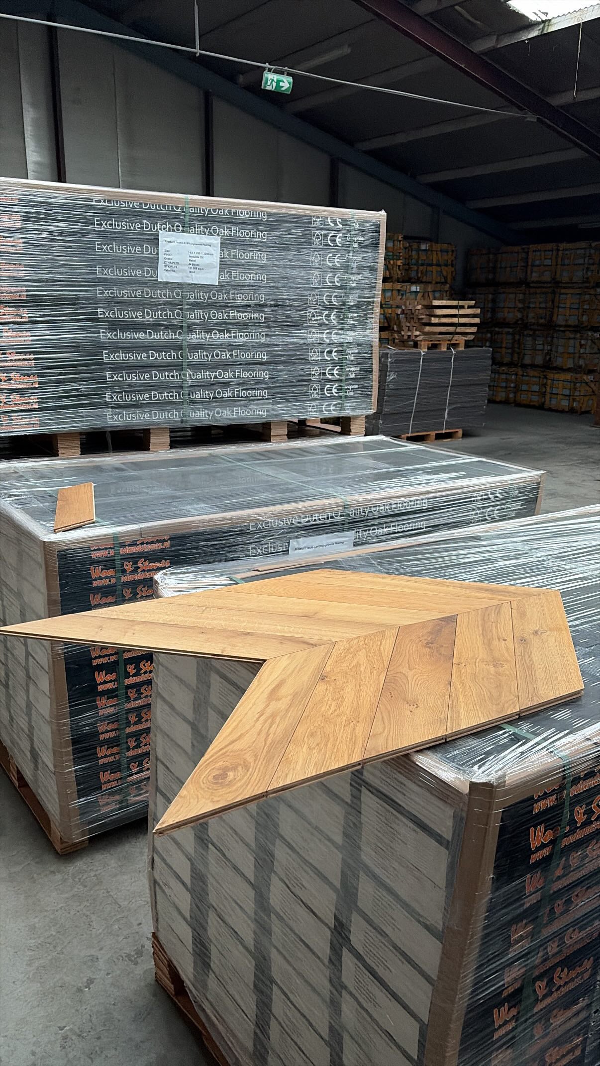 Chevron French Herringbone Oak Flooring – Natural Oiled, Pre-Oiled & Ready to Install