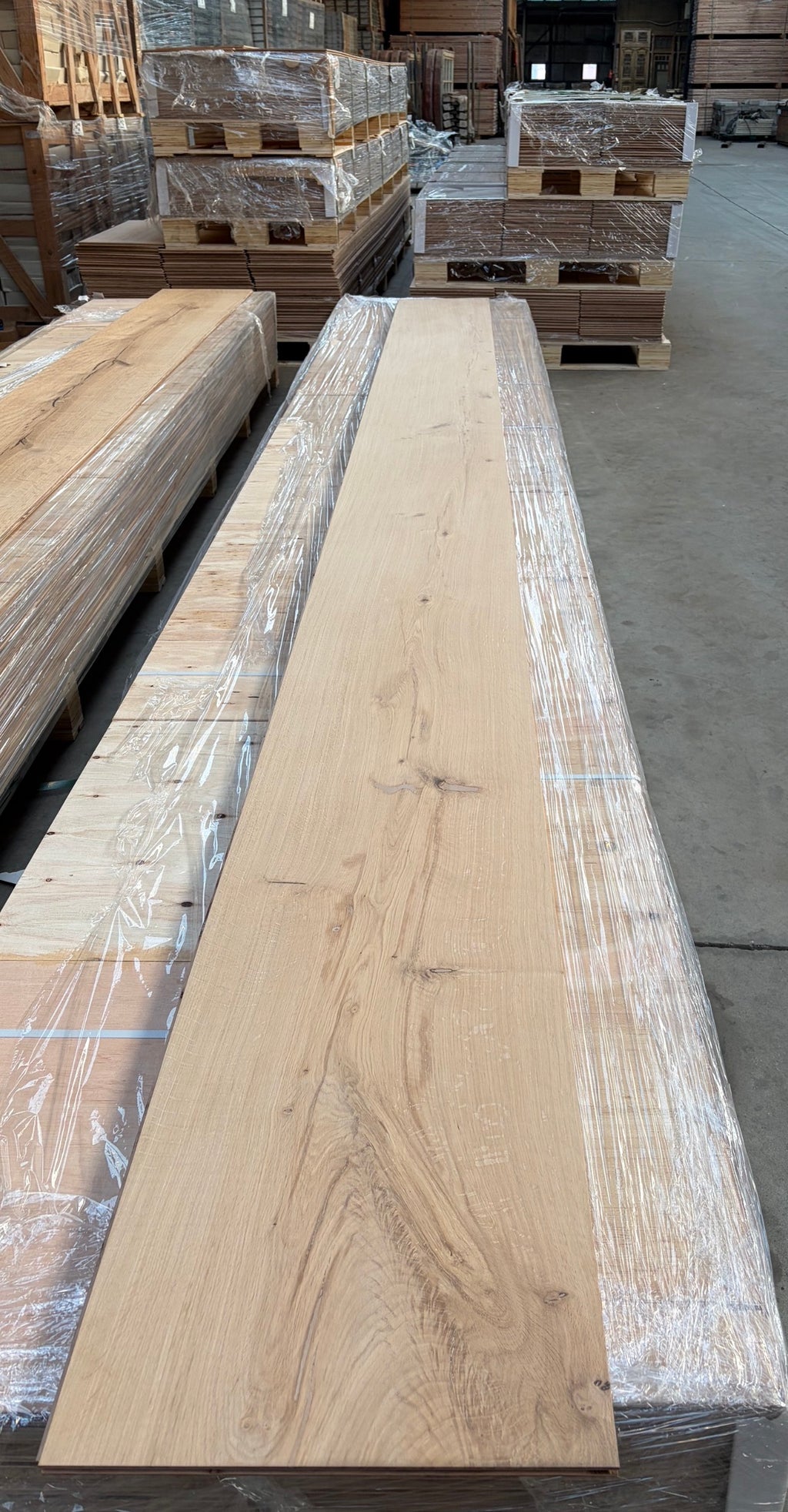 Extra Wide Oak flooring 