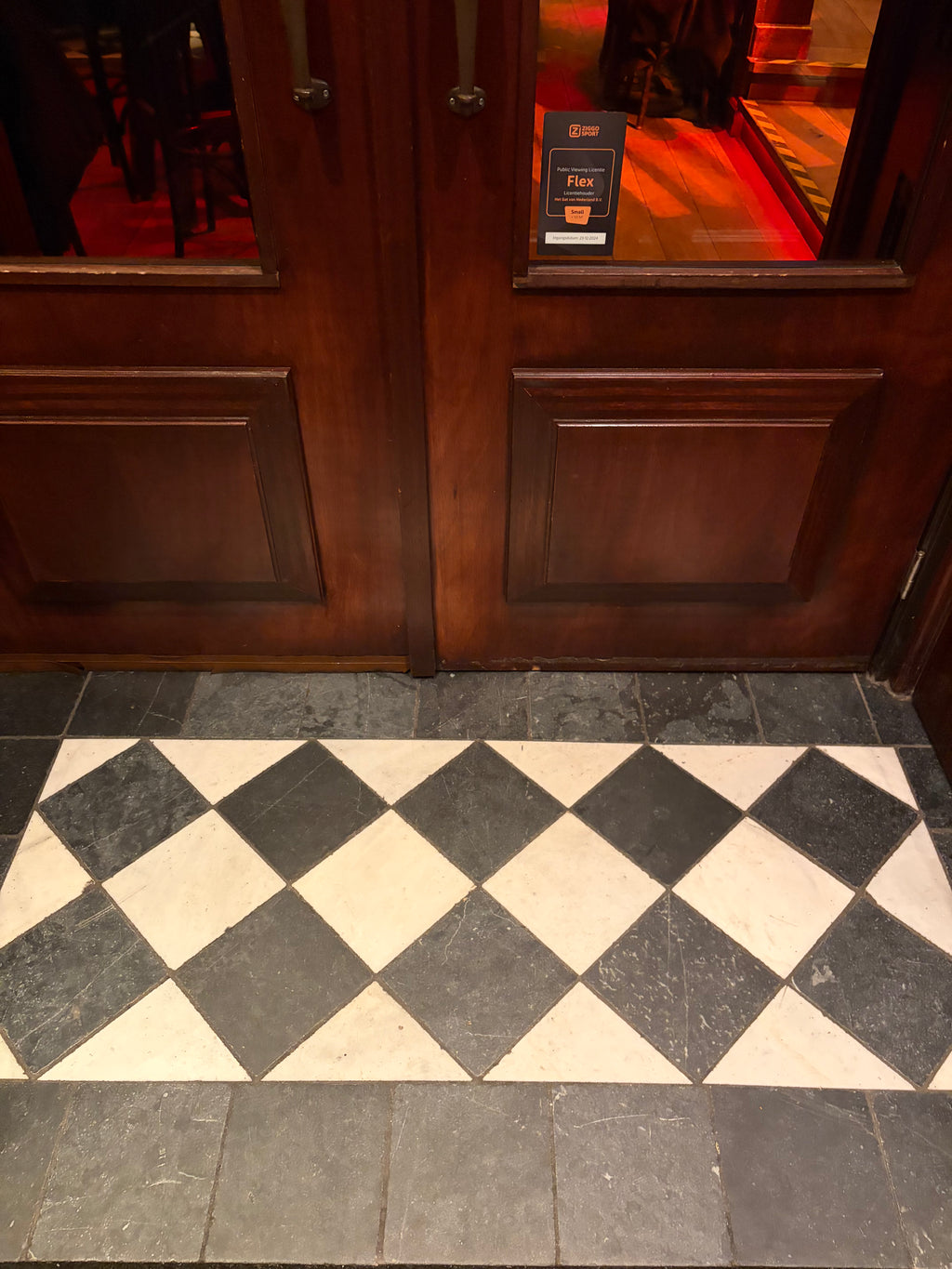 Antique Aged Marble & Limestone Checkerboard Tiles – Timeless Natural Stone Flooring